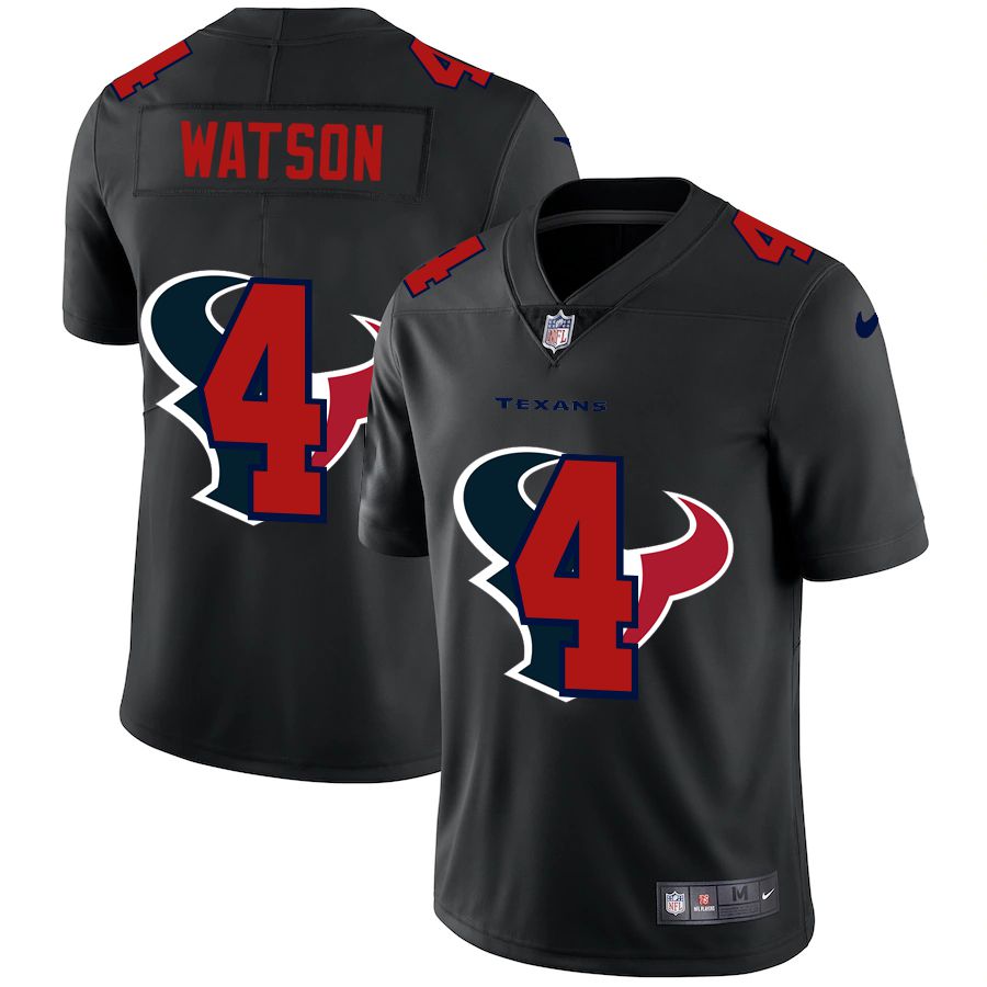 Men Houston Texans #4 Watson Black shadow Nike NFL Jersey->kansas city chiefs->NFL Jersey